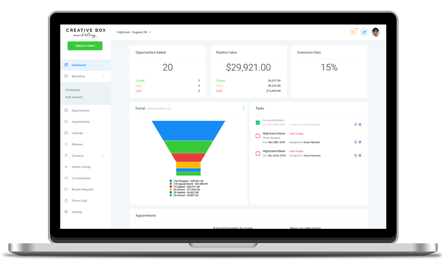 Unlimited Automation Architecture, Data & Dashboard Access - Your Platform or Ours